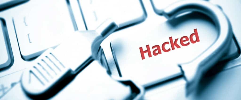 Hacked Website